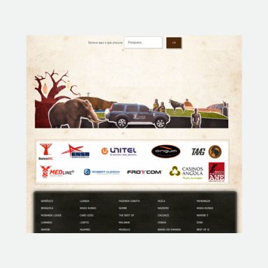 Escapadelas em Angola Página Exemplo