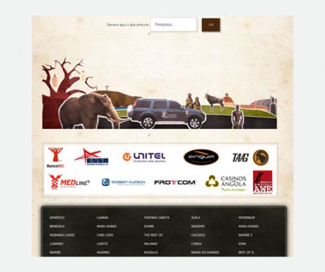 Escapadelas em Angola Página Exemplo