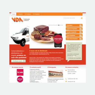 VDA Distribuição Página Exemplo