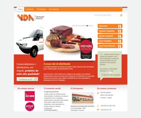 VDA Distribuição Página Exemplo